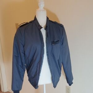 Vintage 80s Quilted Bomber Jacket